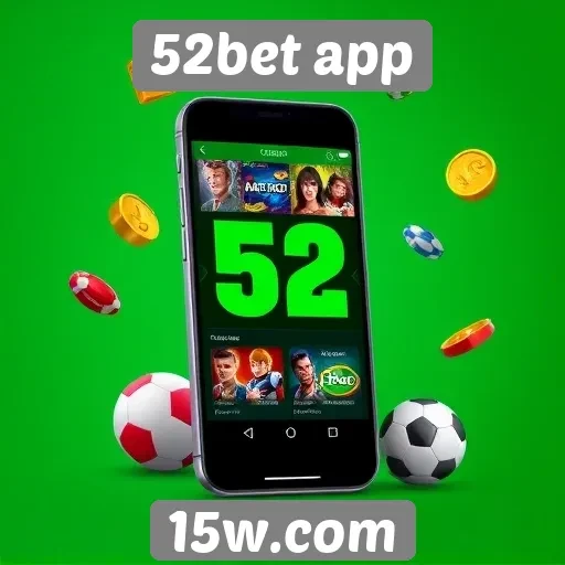 Opções de jogos disponíveis no 52bet app