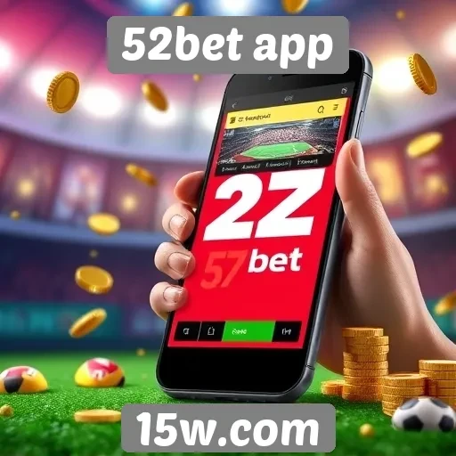 Promoções e bônus disponíveis no 52bet app