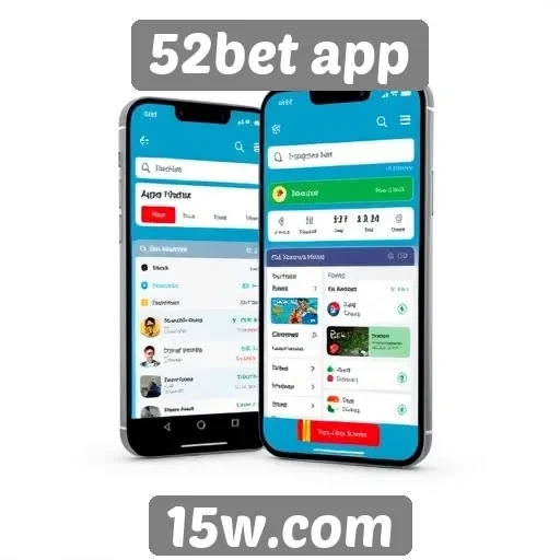 Interface do usuário do 52bet app é intuitiva e responsiva